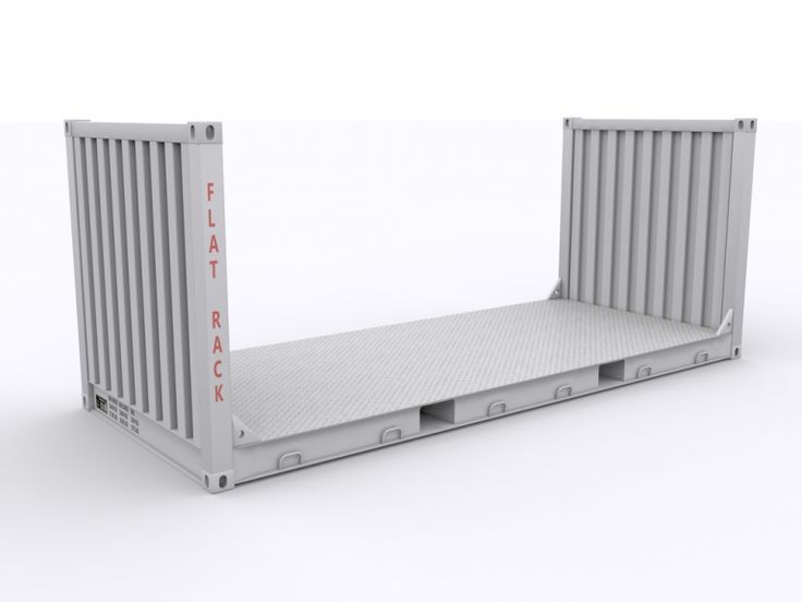 Container 20 Pieds Flat Rack Neuf - Image 1